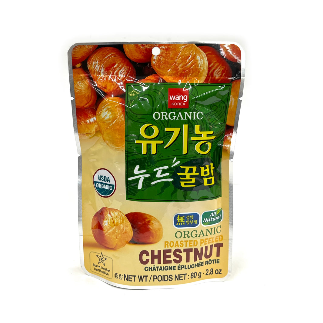 [Wang] Organic Roasted Peeled Chestnut / 왕 유기농 누드 꿀밤 (80g)