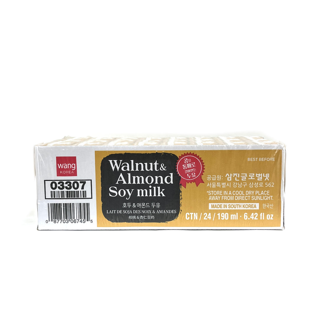 [Wang] Walnut & Almond Soy Milk / 왕 호두 & 아몬드 두유 (24pc/box)