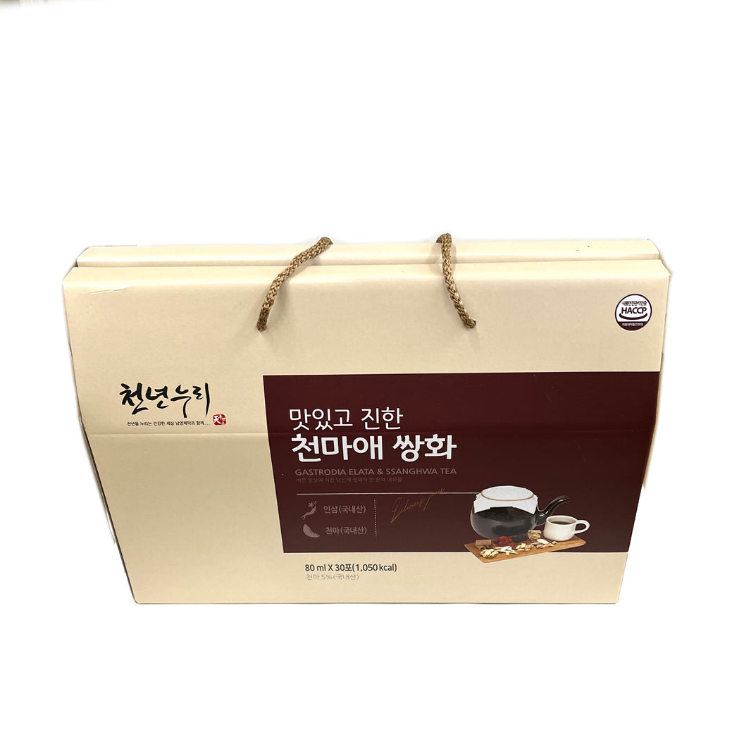 [Chunnyunnuri] Gastrodia Elata & Ssanghwa Tea / 천년누리 맛있고 진한 천마애 쌍화 (30pk/box)