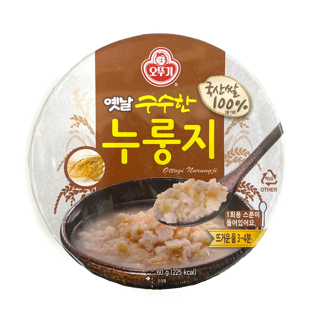 [Ottogi] Nurungji Scorched Rice Soup Cup / 오뚜기 옛날 구수한 누룽지  (60g)