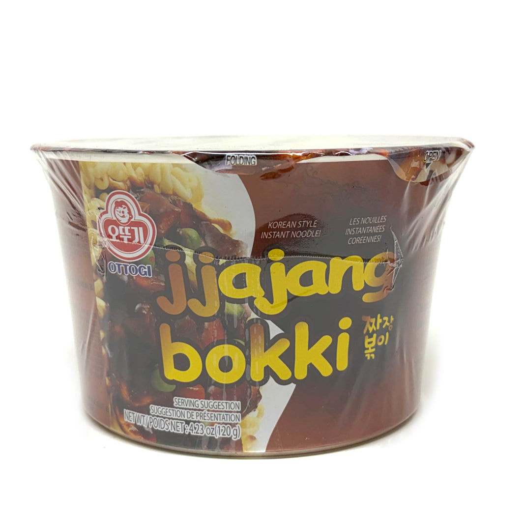 [Ottogi] Jjajang Bokki Noodle Cup / 오뚜기 짜짱볶이 컵 라면 큰컵 (120g)