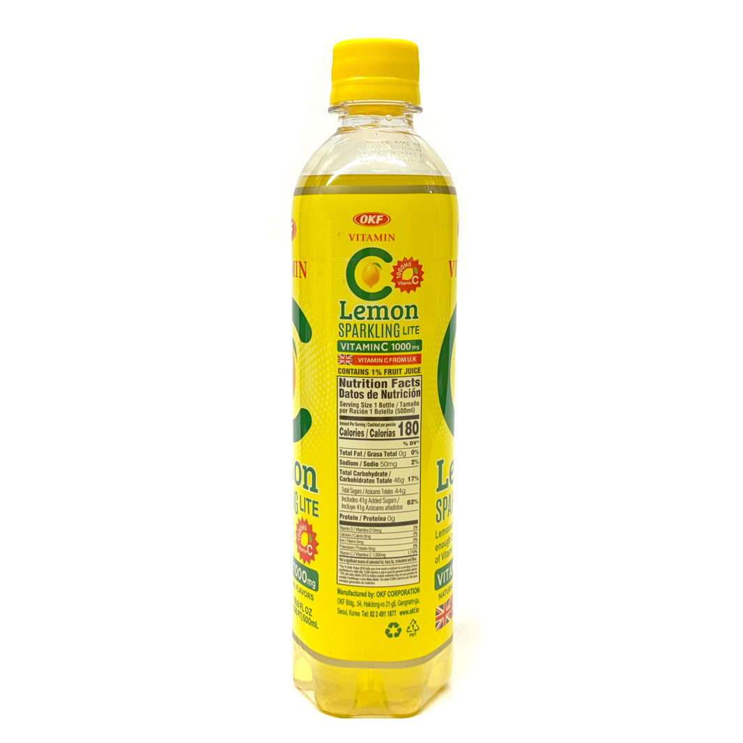 [OKF] Vitamin C Lemon Sparkling Lite Vitamin C 1000mg / OKF 비타민 C 1000mg 스파클링 드링크  (500ml)