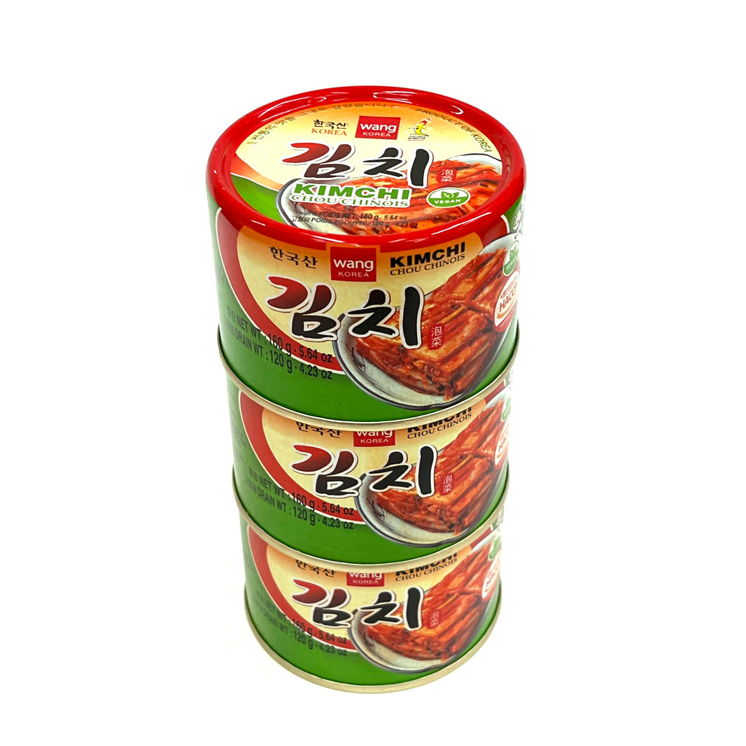 [Wang] Canned Kimchi / 왕 김치 캔 (160gx3pk)