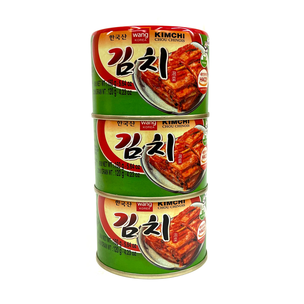 [Wang] Canned Kimchi / 왕 김치 캔 (160gx3pk)