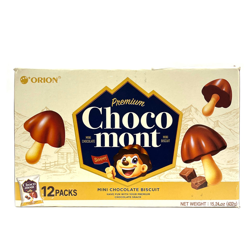[Orion] Chocomont / 오리온 초코몬트 송이 (12pk/box)