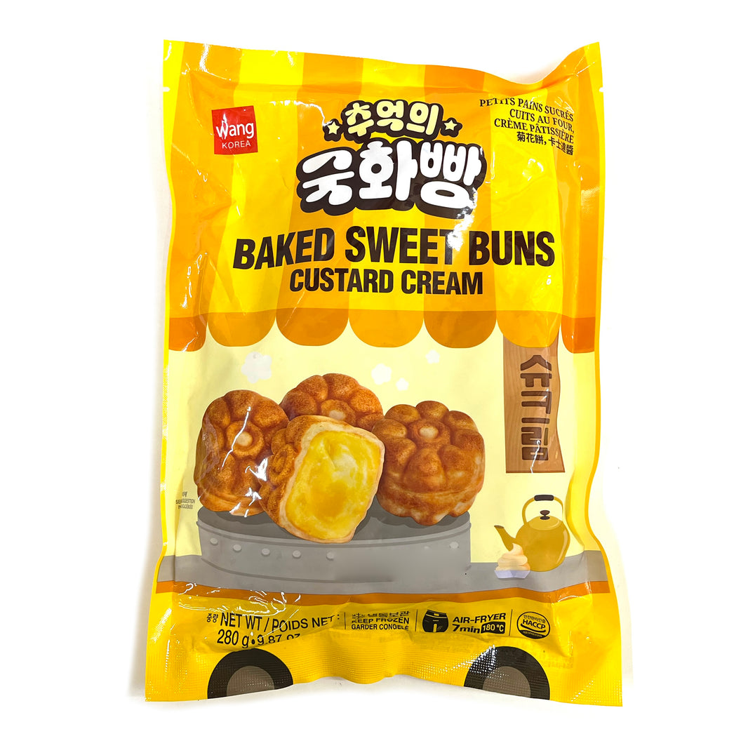 [Wang] Baked Sweet Bun Custard Cream / 왕 추억의 국화빵 슈크림 (280g)