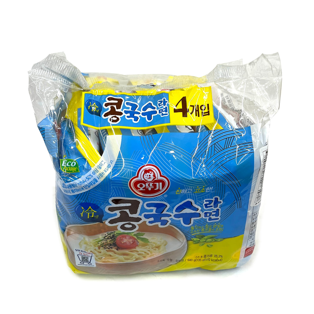 [Ottogi] Kongguksu Ramen / 오뚜기 진하고 고소한 냉 콩국수 라면 (4pks)