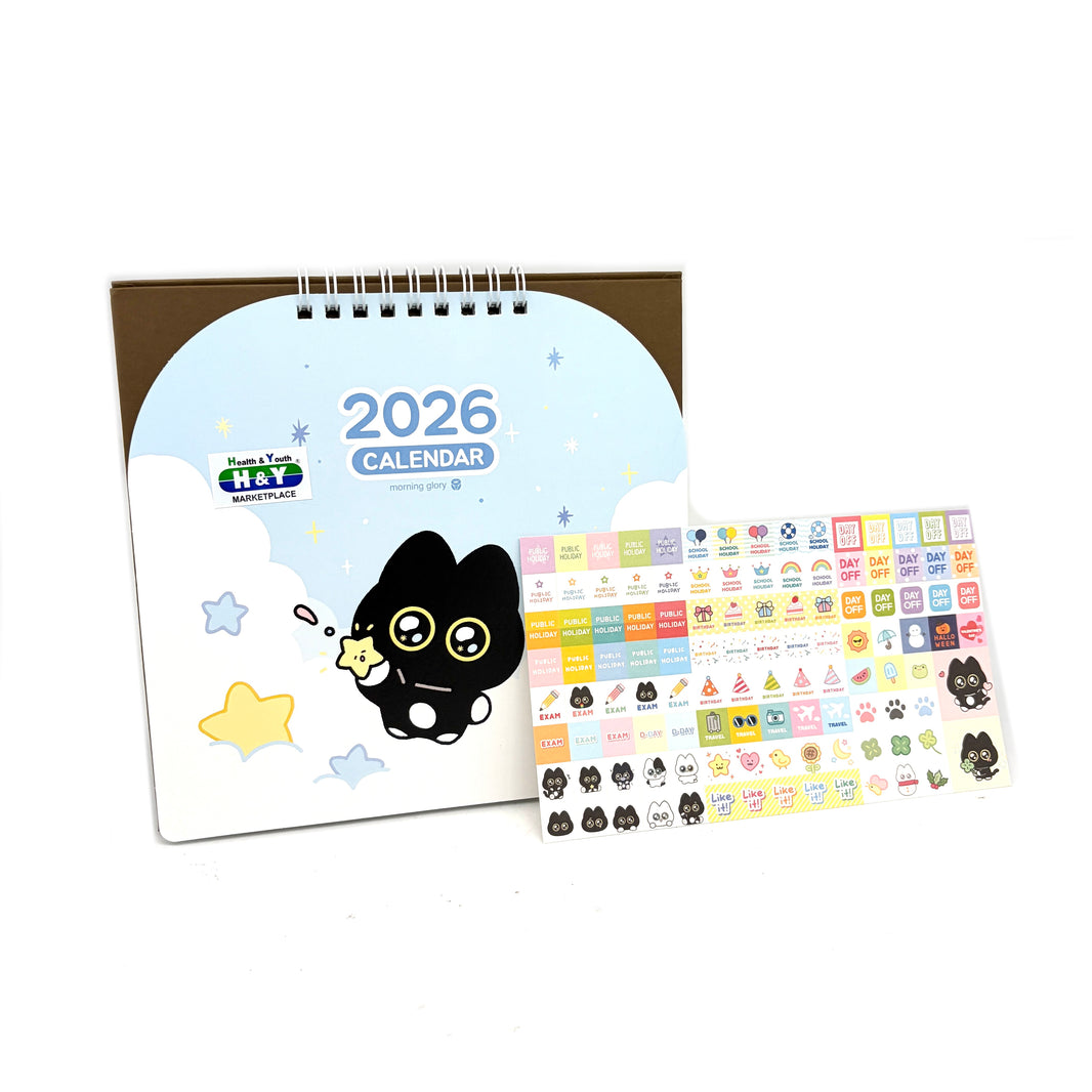 [Morninggrory] Desk Calendar 2026 / 모닝글로리 2026년 탁상용 달력