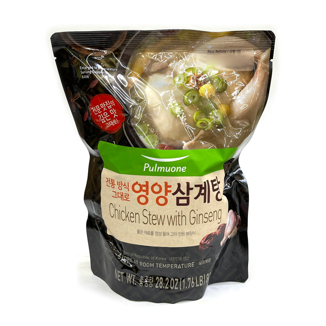 [Pulmuone] Chicken Stew w. Ginseng / 풀무원 영양 삼계탕  (28.2oz)