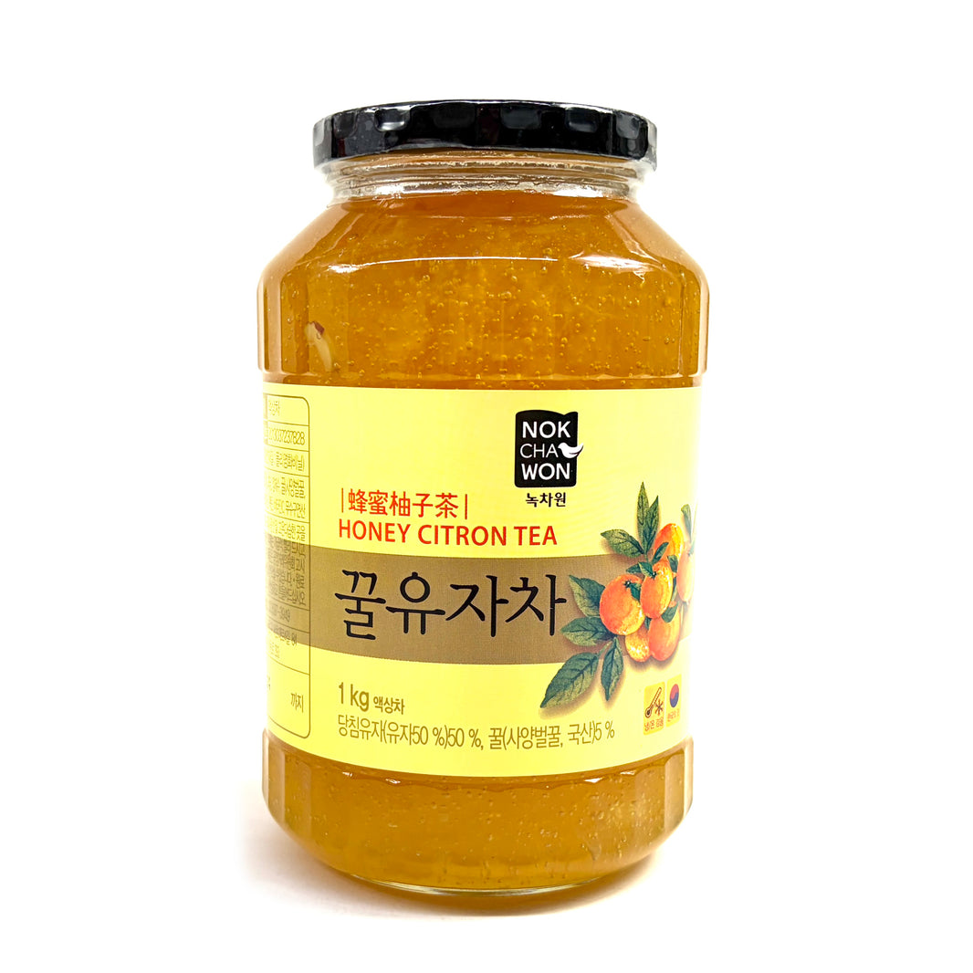[Nockchawon] Honey Citron Tea / 녹차원 꿀 유자차 (1kg)