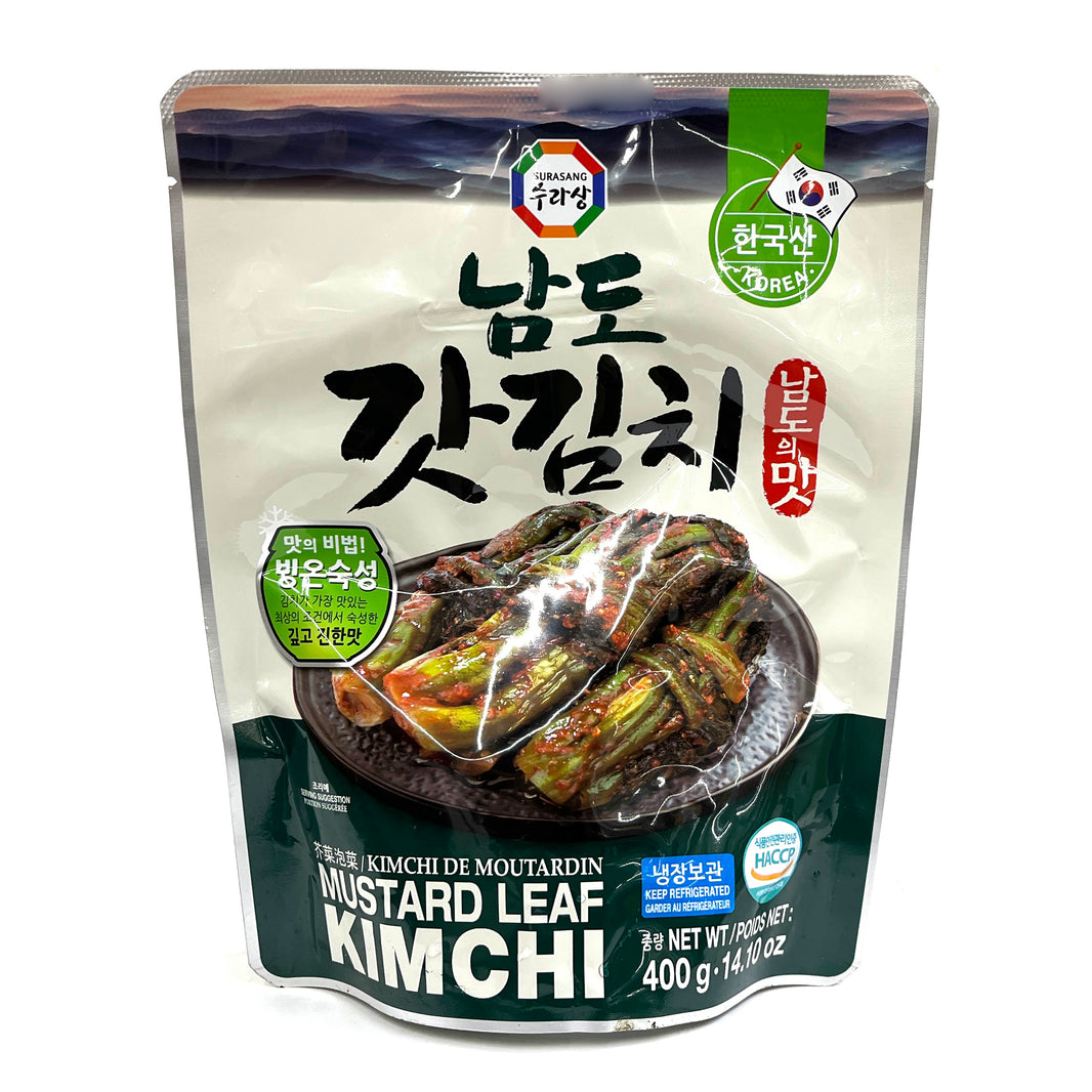 [Surasang] Mustard Leaf Kimchi / 수라상 남도 갓 김치 남도의 맛 (400g)