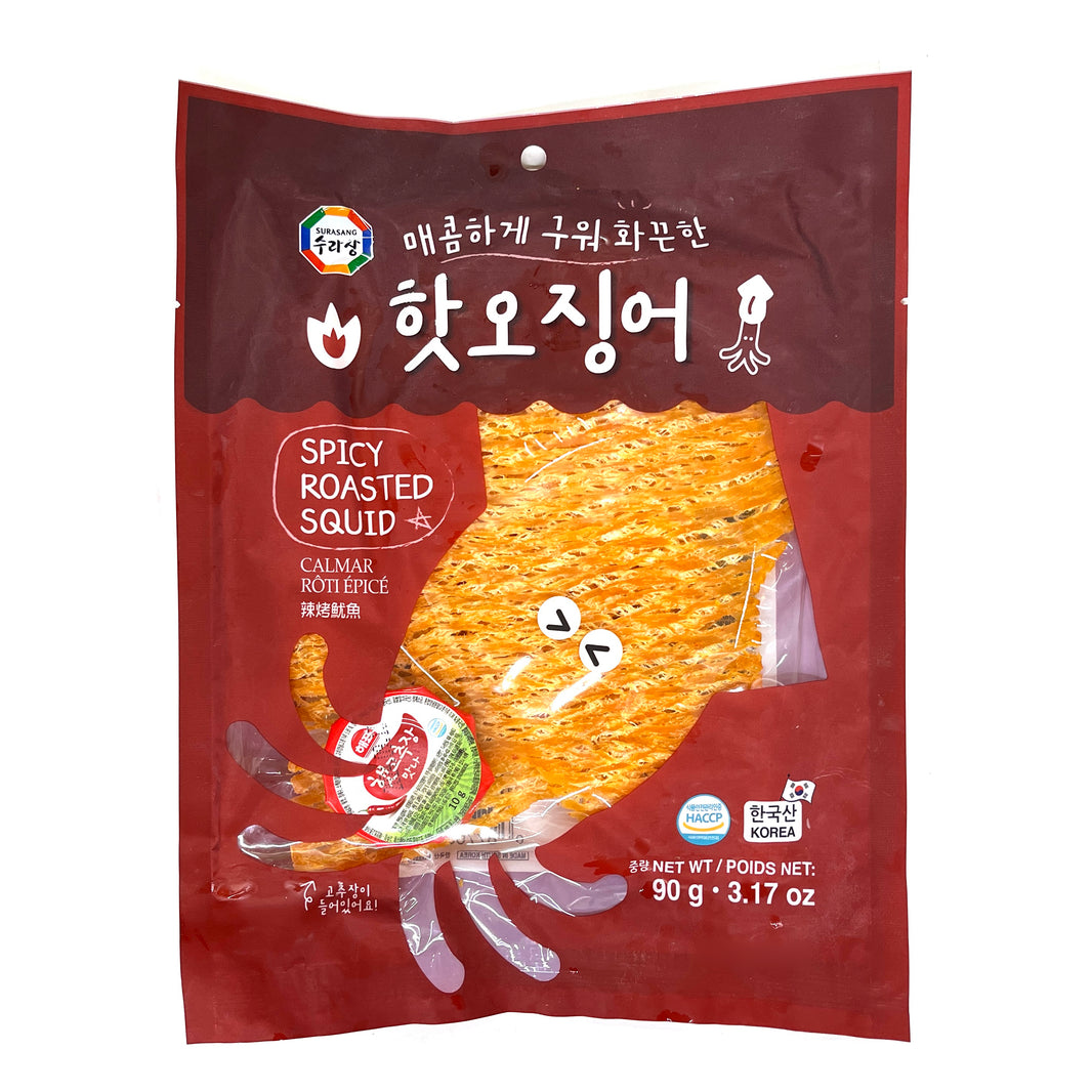 [Surasang] Spicy Roasted Squid / 수라상 핫 오징어 (90g)