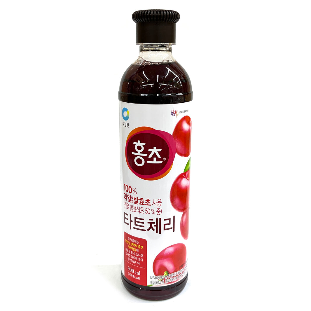 [O'food] Hong Cho Vinegar Tart Cherry / 청정원 홍초 타트체리 (900ml)