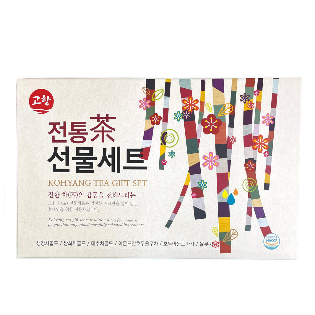 [Korean Ginseng] Kohyang Tea Gift Set / 고려인삼 전통차 선물 세트 (6 tea set)