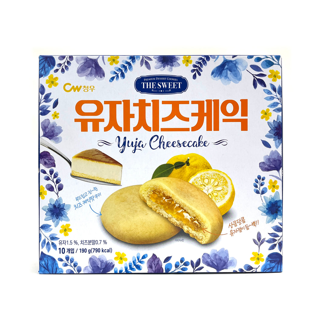 [CW] Yuja Cheesecake Cookies / 청우 유자 치즈 케익 (12Pkgs/Box)
