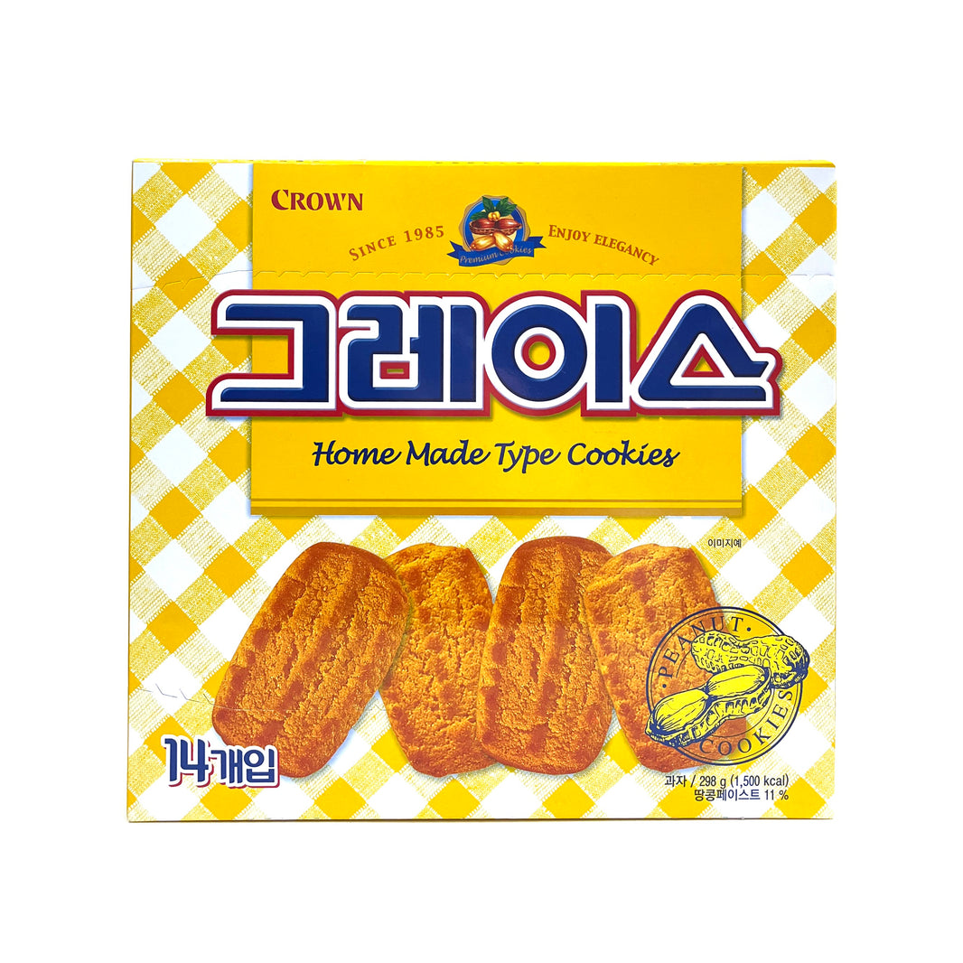 [Crown] Grace Home Made Type Cookies / 크라운 그레이스 쿠키 (298g)