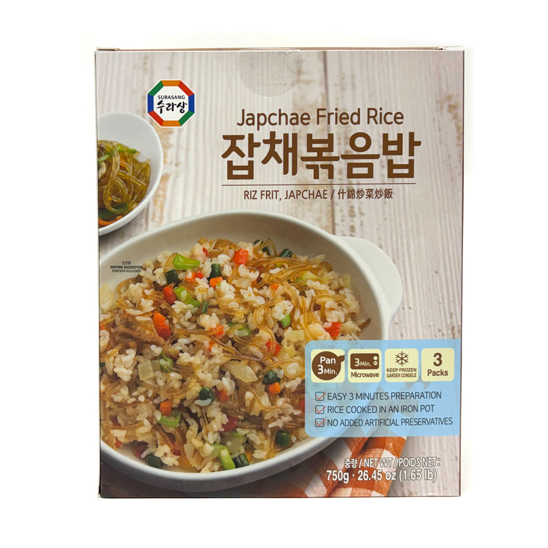 [Surasang] Japchae Fried Rice / 수라상 3분 잡채 볶음밥 (750g)