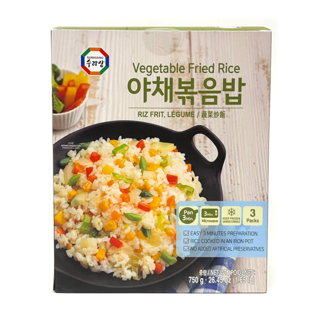 [Surasang] Vegetable Fried Rice / 수라상 3분 야채 볶음밥 (750g)