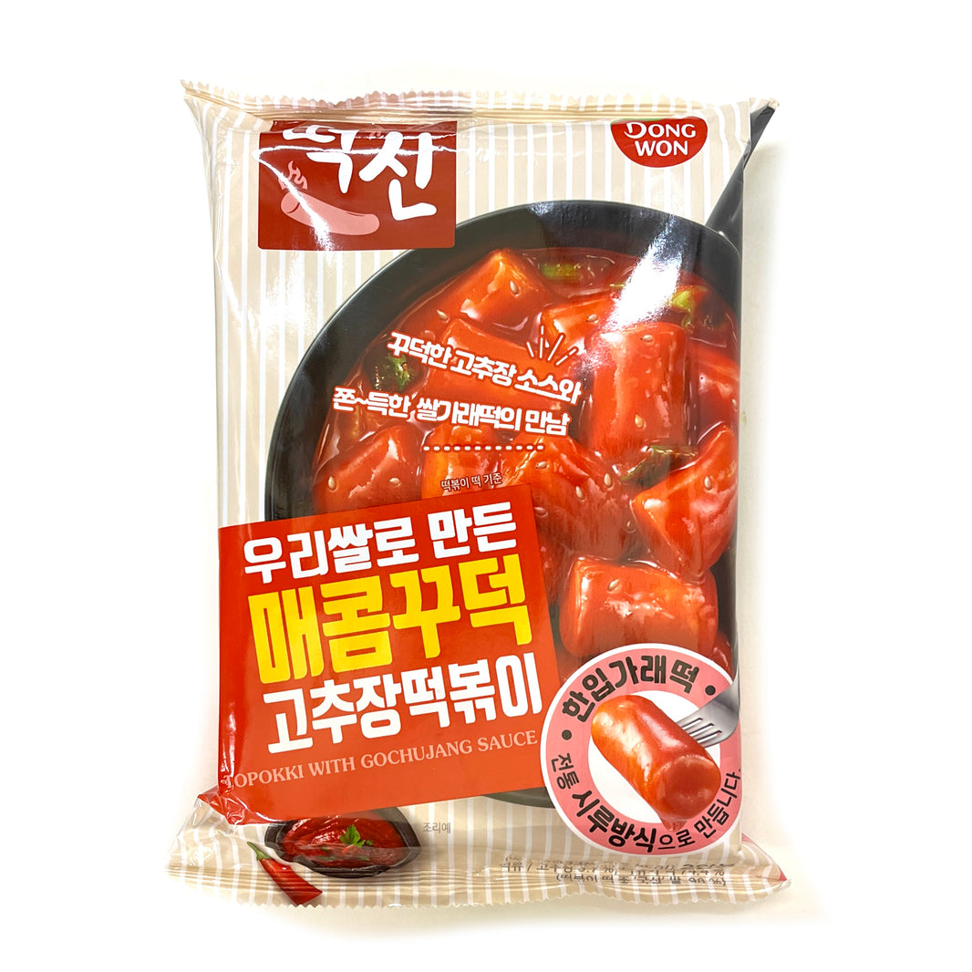 [Dongwon] Topokki w. Gochujang Sauce / 동원 떡신 매콤꾸덕 고추장 떡볶이 (360g)