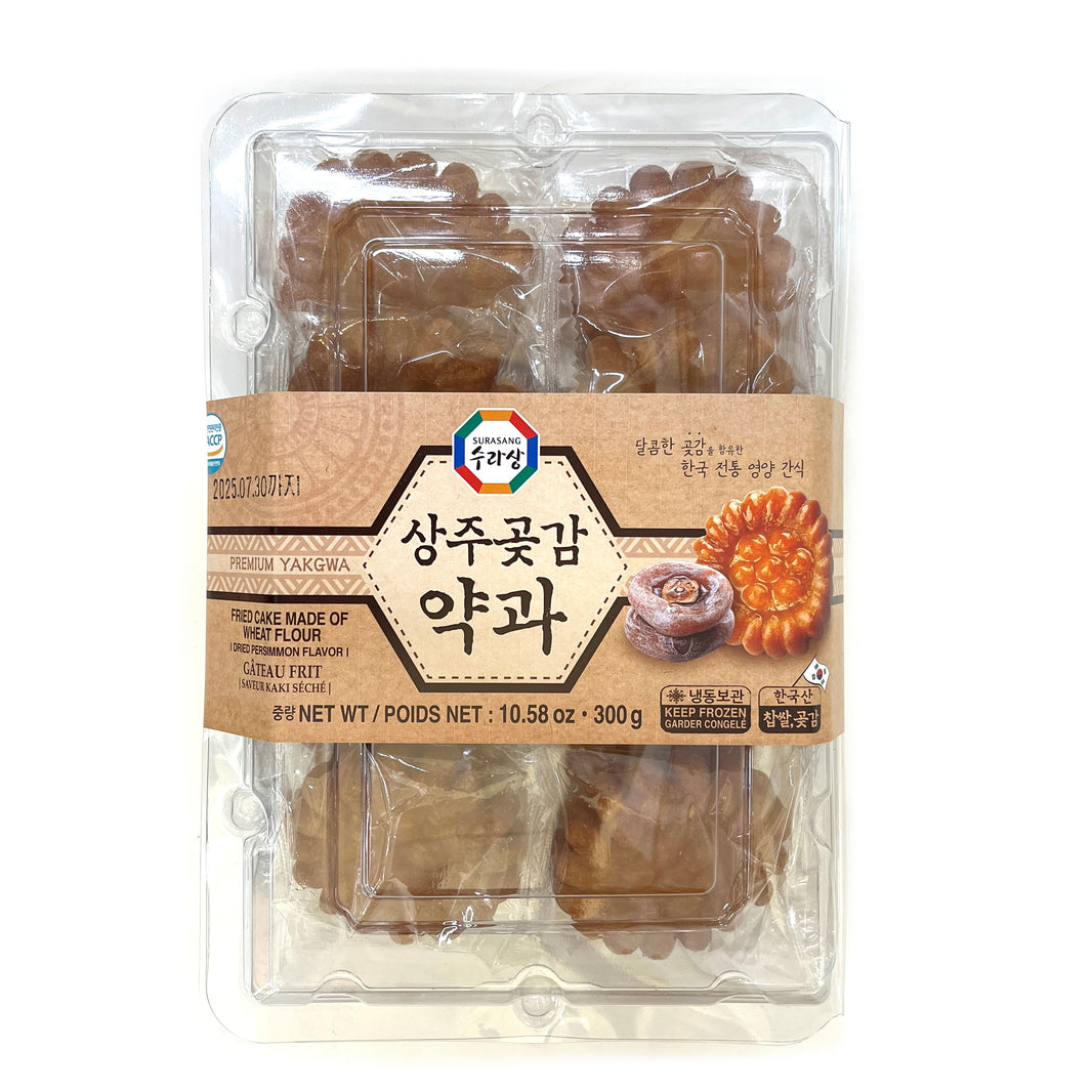 [Surasang] Fried Cake Made of Wheat Flour Persimmon Yakgwa / 수라상 상주 곶감 약과 (300g)