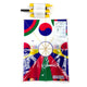 [Dongnam] Traditional Korean Minsok Toy Flying Kite Kit / 민속놀이 방패연 세트
