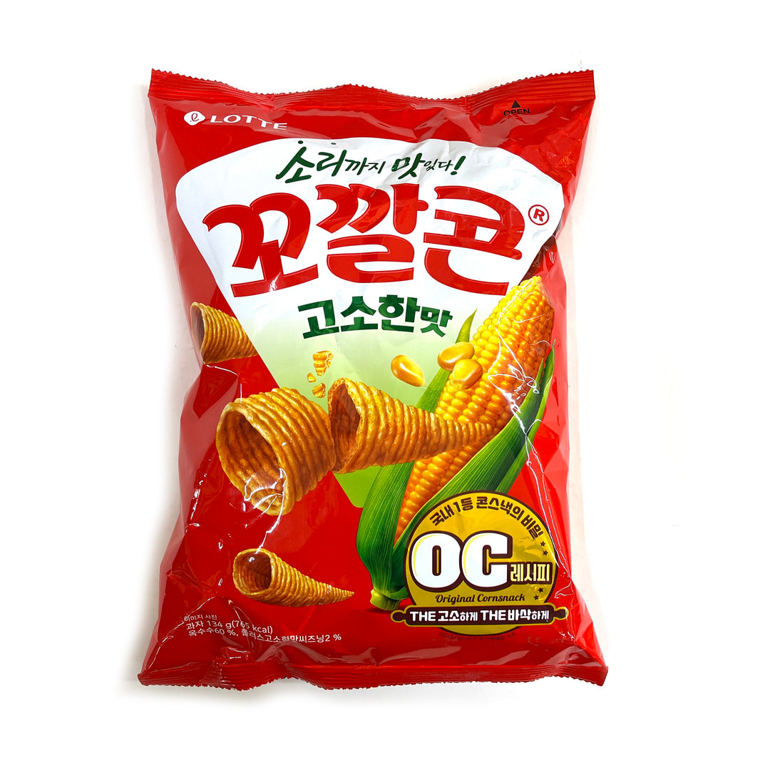 [Lotte] Kkogalcorn Chip Original Nutty Flavor / 롯데 꼬깔콘 고소한맛 (134g)