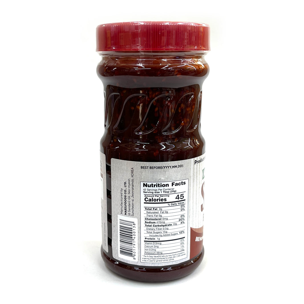 [Maeil] Korean Spicy Sauce for Marinade for Pork Beef or Chicken / 매일 코리안 매운 돼지 불고기 양념장 (840g)