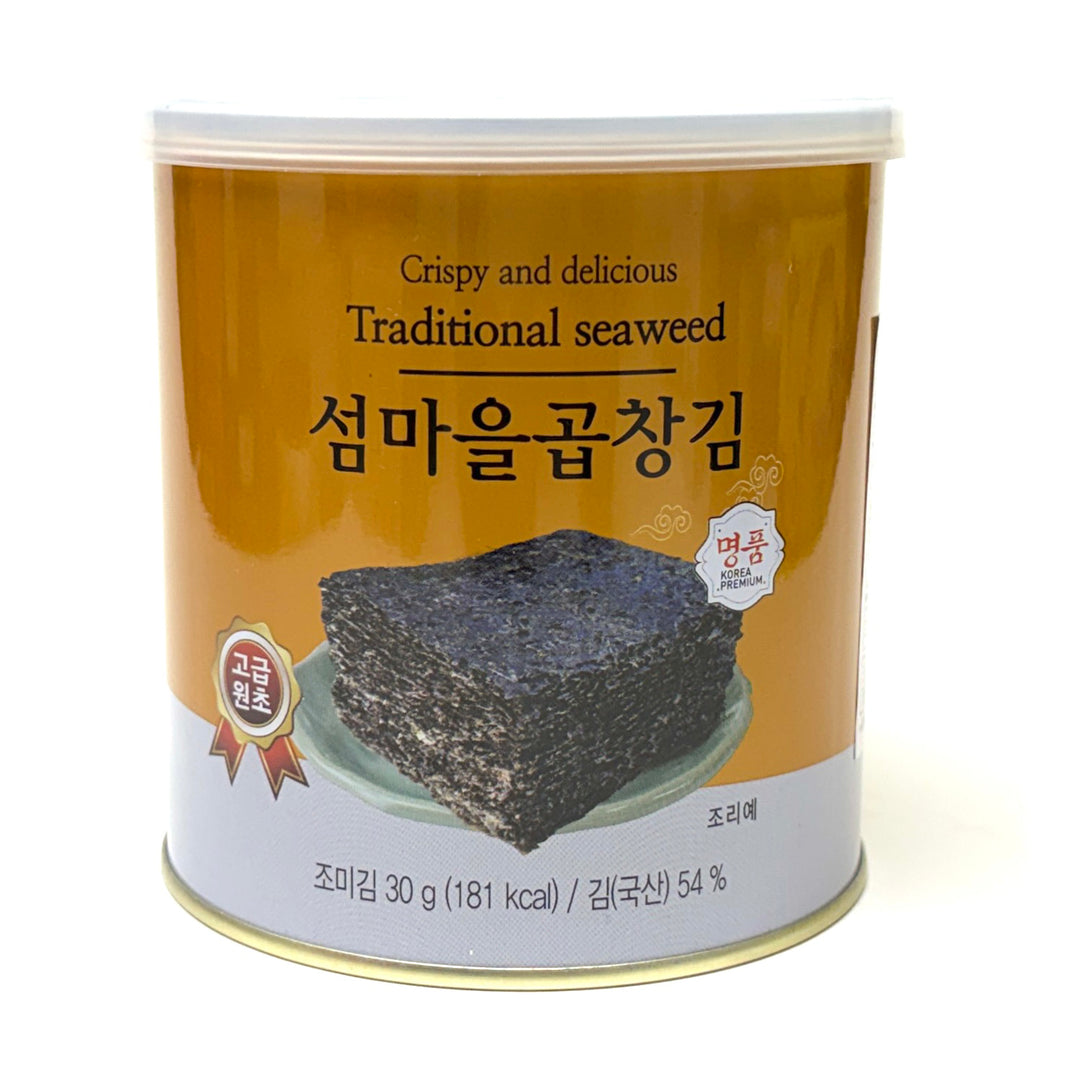 [Summaul] Seasoned Gopchang Seaweed / 섬마을 곱창김 캔 김 (25g)