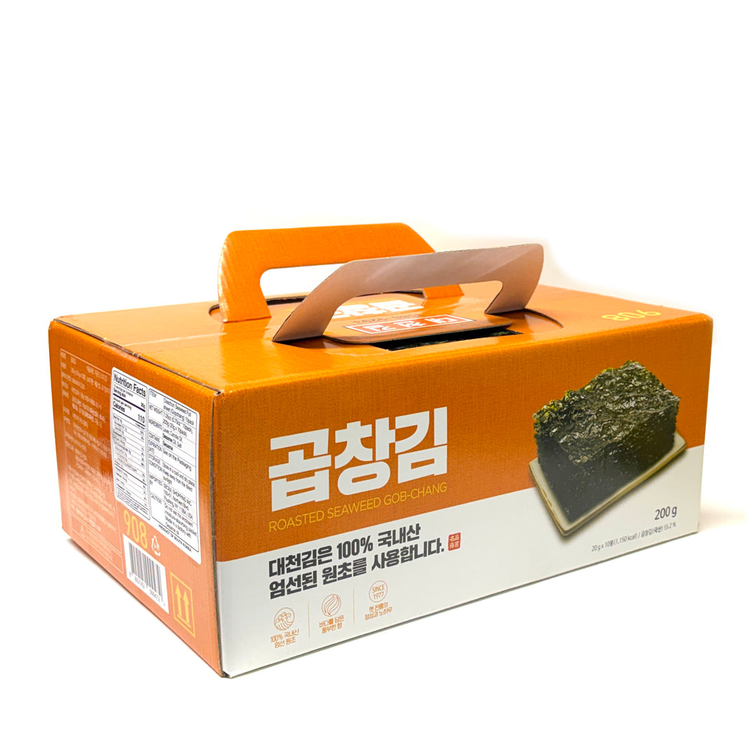 [Dae Chun] Seasoned Laver Gob-Chang / 대천 곱창 김 (200g)