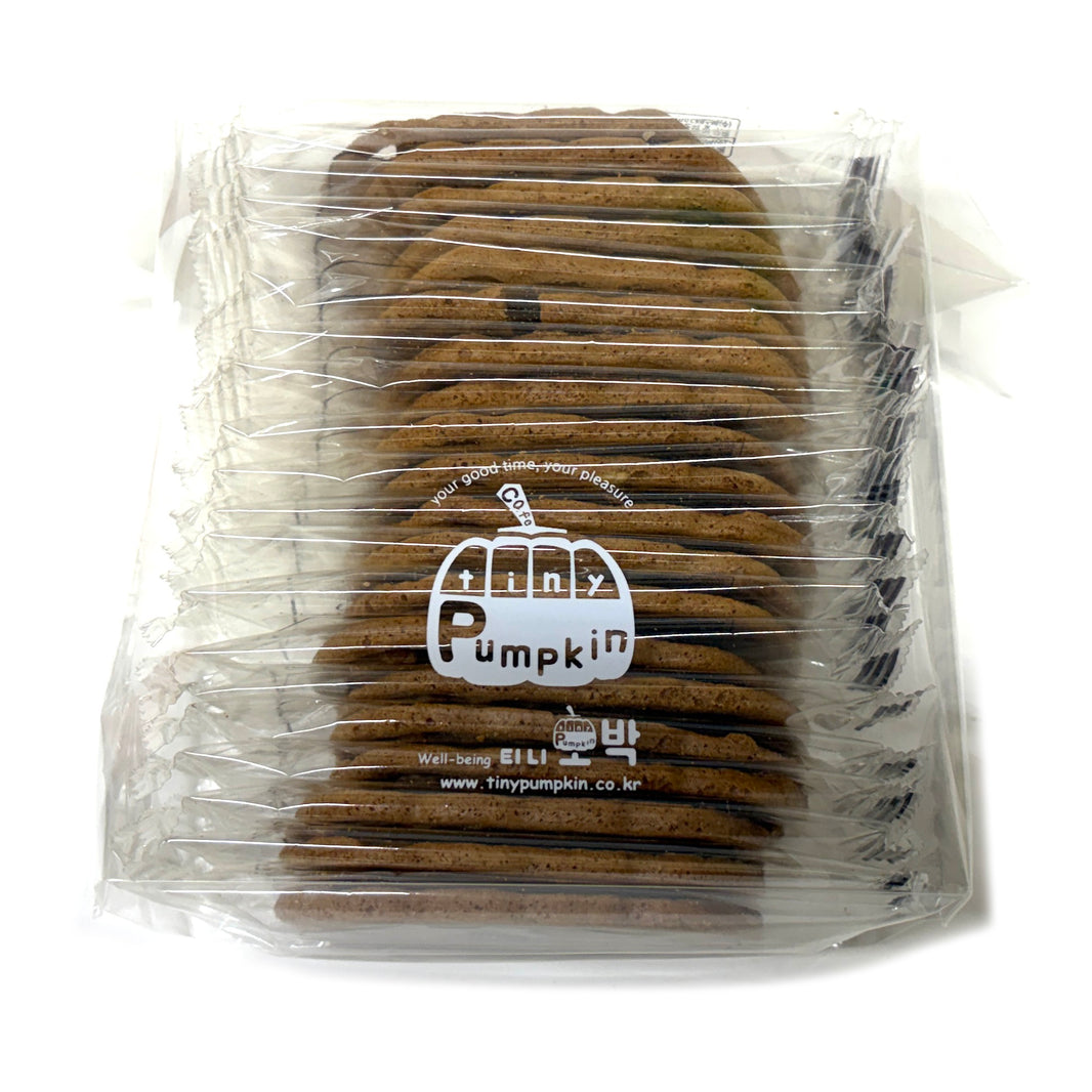 [Tiny] Pumpkin Cracker Korean Traditional Desert / 티니호박 호박 전병 (10g x20pk/200g)