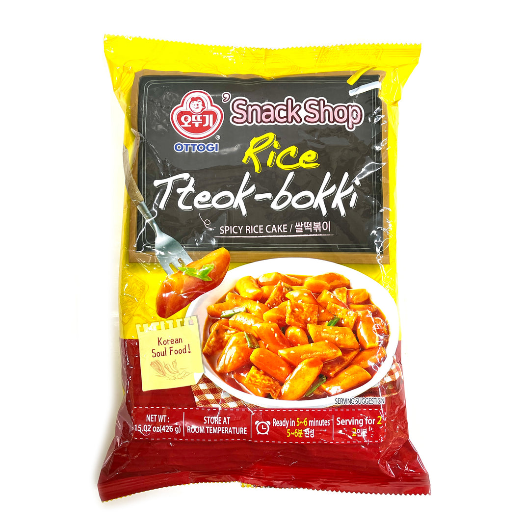 [Ottogi] Tteok-bokki Rice / 오뚜기 스낵샵 쌀 떡볶이 (426g)