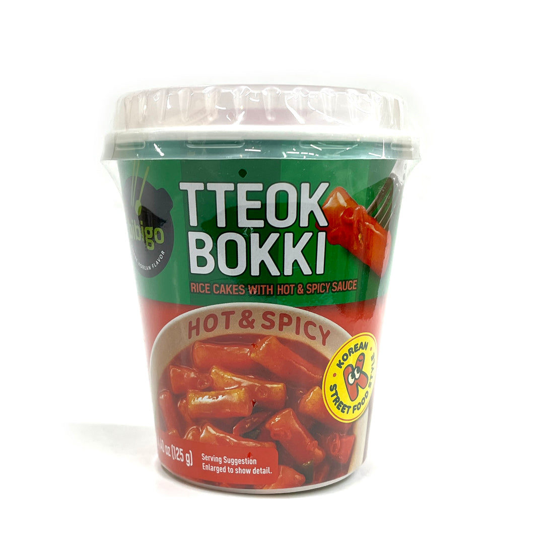 [Bibigo] Tteok-bokki Hot & Spicy Topokki Cup / 비비고 컵 떡볶이 매운맛  작은컵(125g)