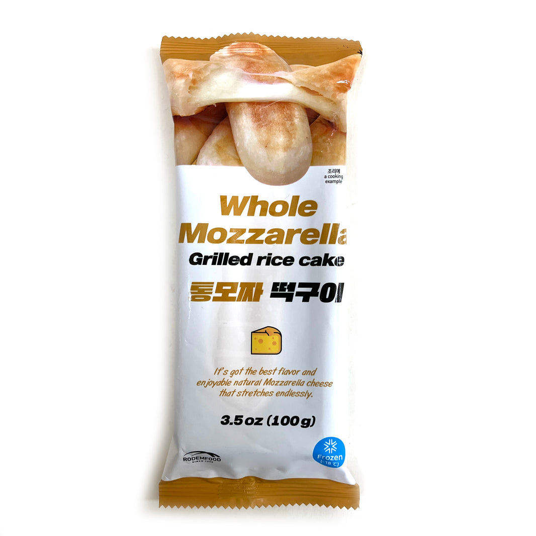 [Rodem] Whole Mozzaarella Grilled Rice Cake / 로뎀푸드 통모짜 떡구이 (100g)