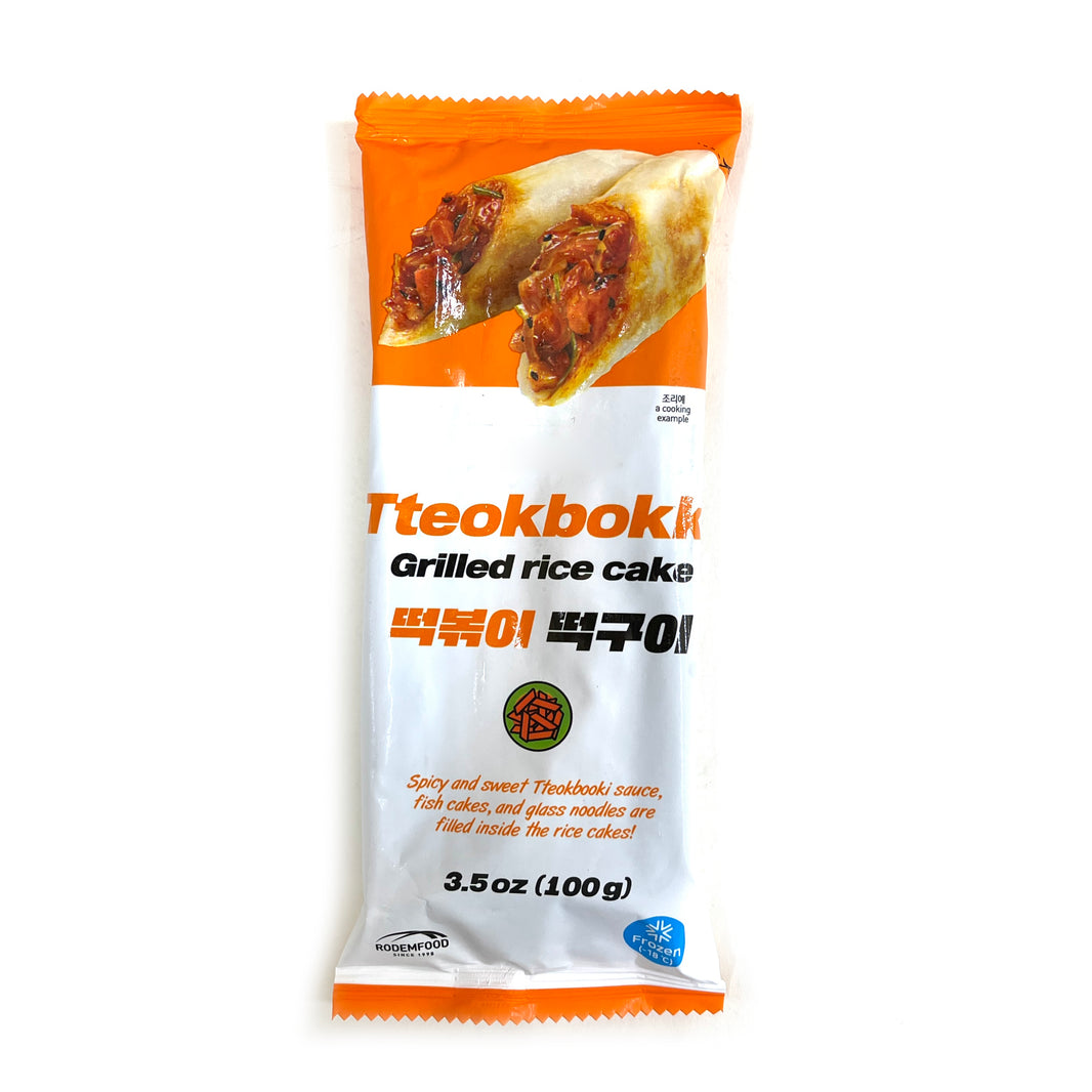 [Rodem] Tteokbokki Grilled Rice Cake / 로뎀푸드 떡볶이 떡구이 떡볶이 맛 (100g)