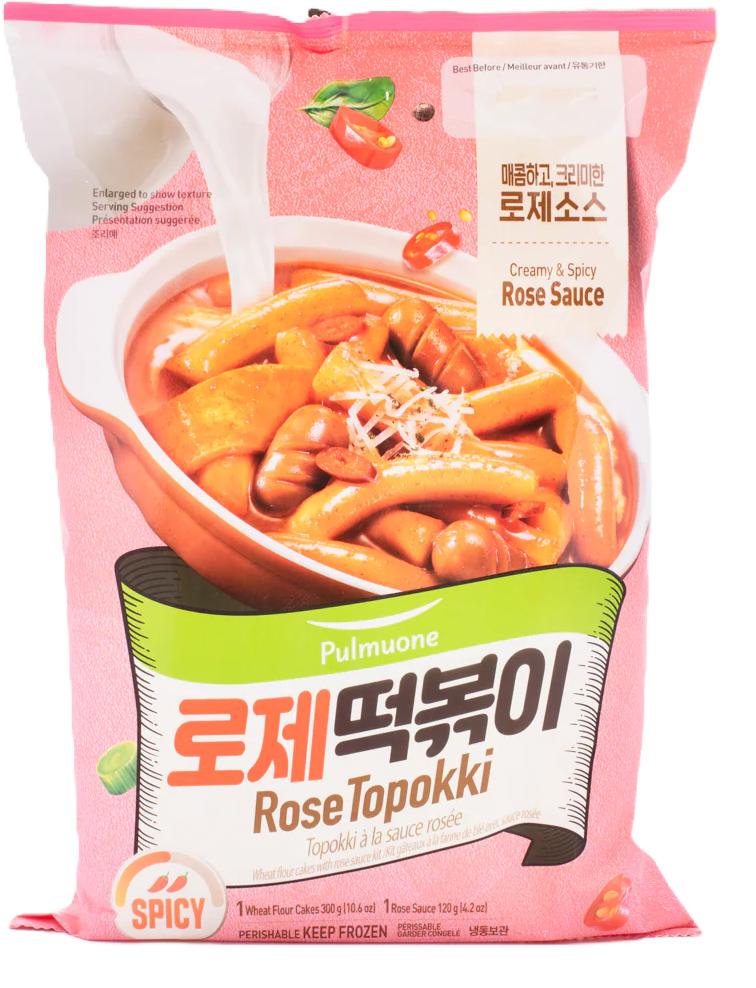 [Pulmuone] Rose Topokki / 풀무원 로제 떡볶이 (420g)