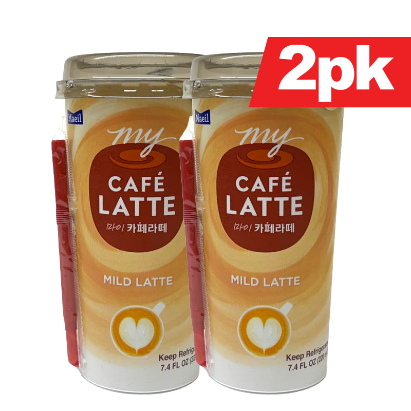 [Maeil] My Cafe Latte Coffee Mild / 매일 마이 카페 라떼 커피 마일드 (220ml x2pk)