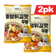 [Miri] Tempura Flavored Udon / 미리 쫄탱 튀김맛 우동 (211.5g/1인분 x2pk)