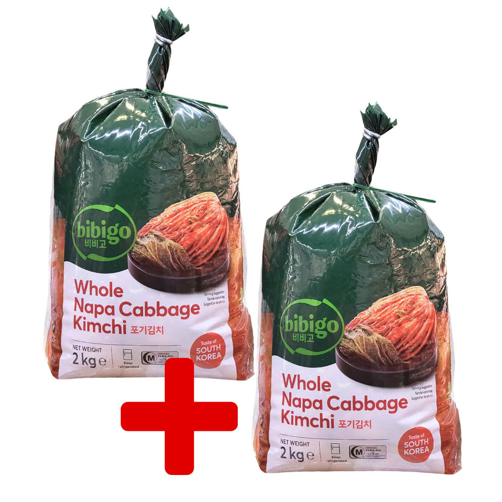 July 4th 1+1 [Bibigo] Kimchi Whole / 비비고 포기 김치 (2kg)