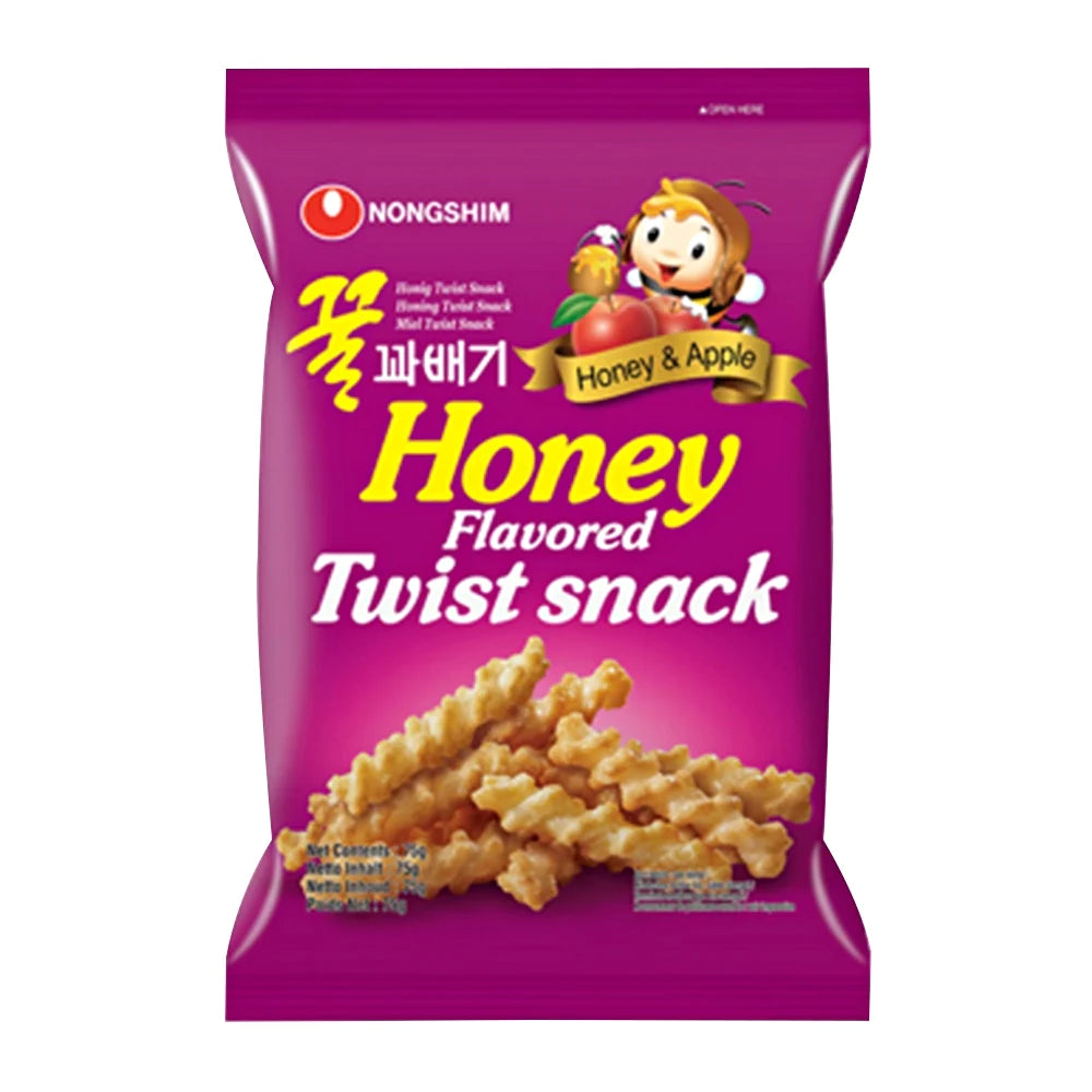[Nongshim] Honey Twist Snack / 농심 꿀 꽈배기 (75g)