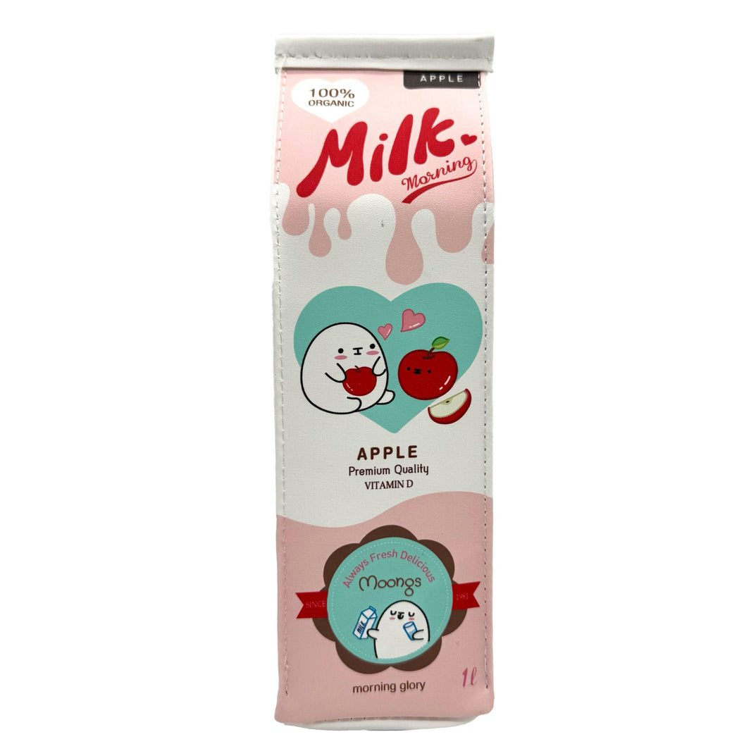 [MorningGlory] Moongs Milk Carton Pencil Case / 모닝글로리 우유 필통 펜슬 케이스 핑크