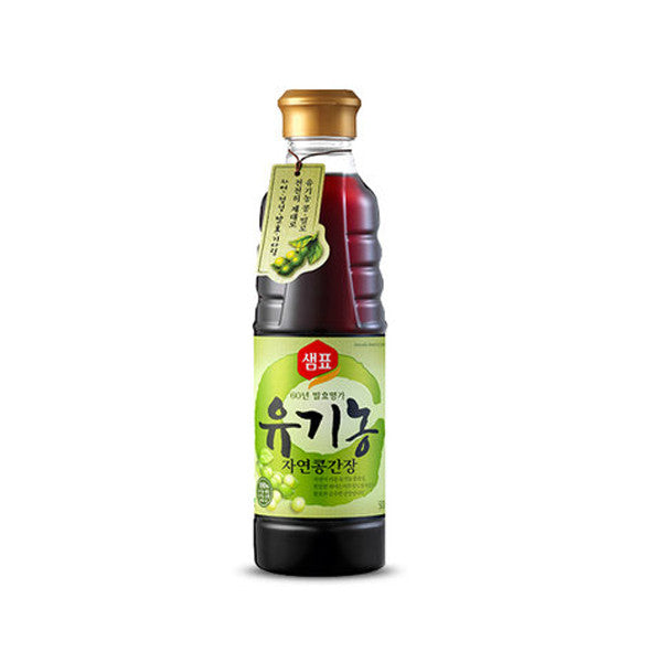 [Sempio] Naturally Brewed Soy Sauce Premium (Organic) /샘표 유기농 자연 콩간장 (860ml)