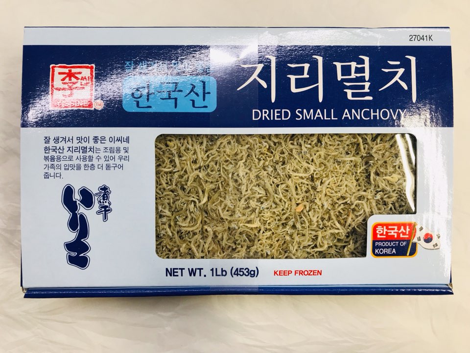 [Yissine] DRIED SMALL ANCHOVY 1LB / 이씨네 한국산 지리멸치 453g