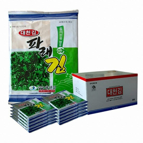 [Dae Chun] Seasoned Laver Parae / 대천 파래 김 (5pk or 10pk)