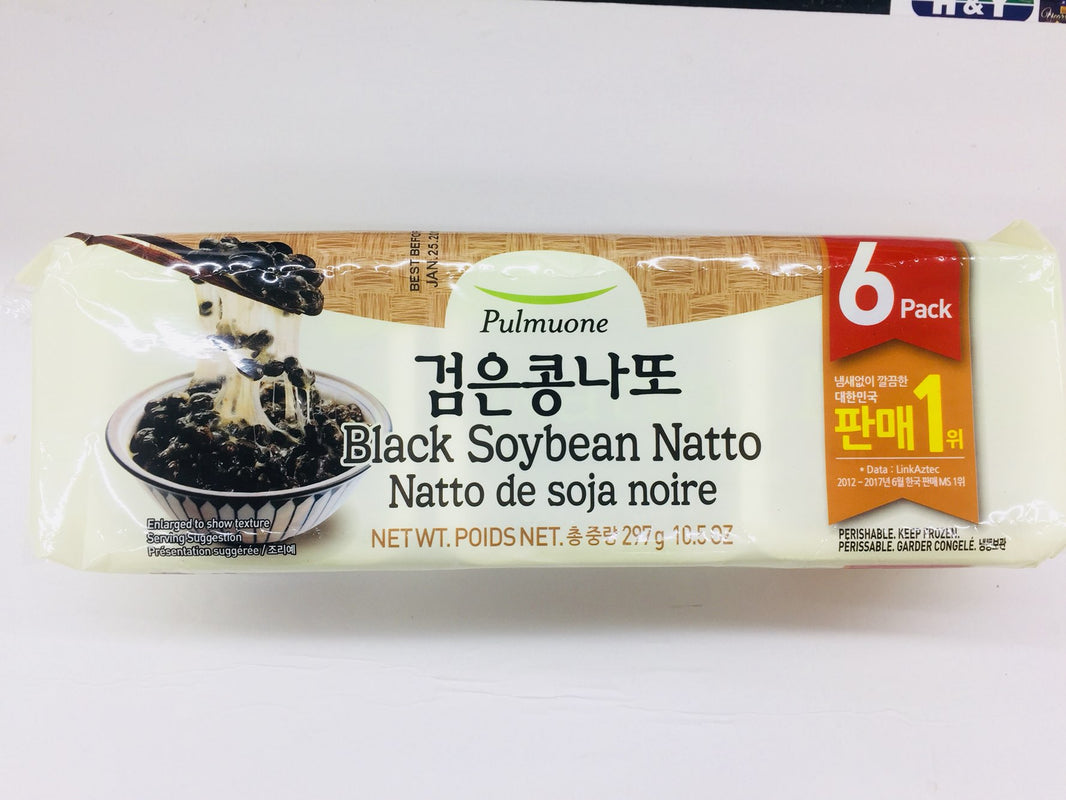 [Pulmuone] Black Bean Natto / 풀무원 검은콩 낫또 (6pk)