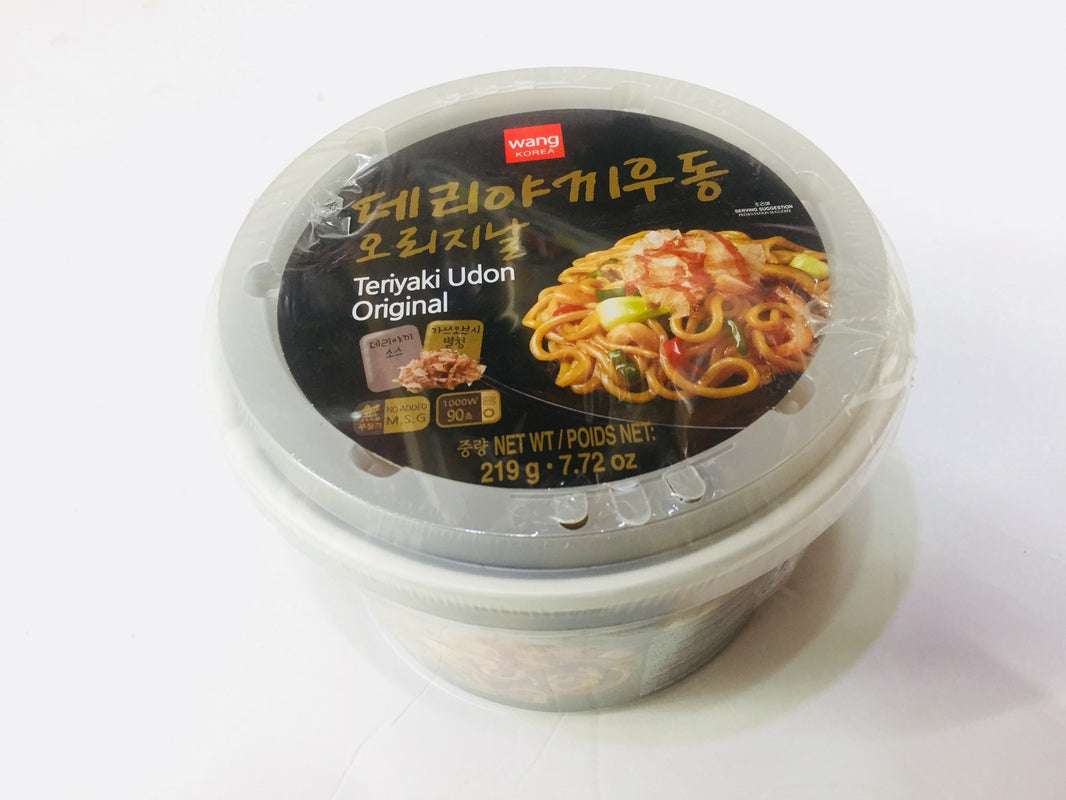 [Wang] Teriyaki Udon Cup / 왕 데리야끼 우동 컵 (219g)