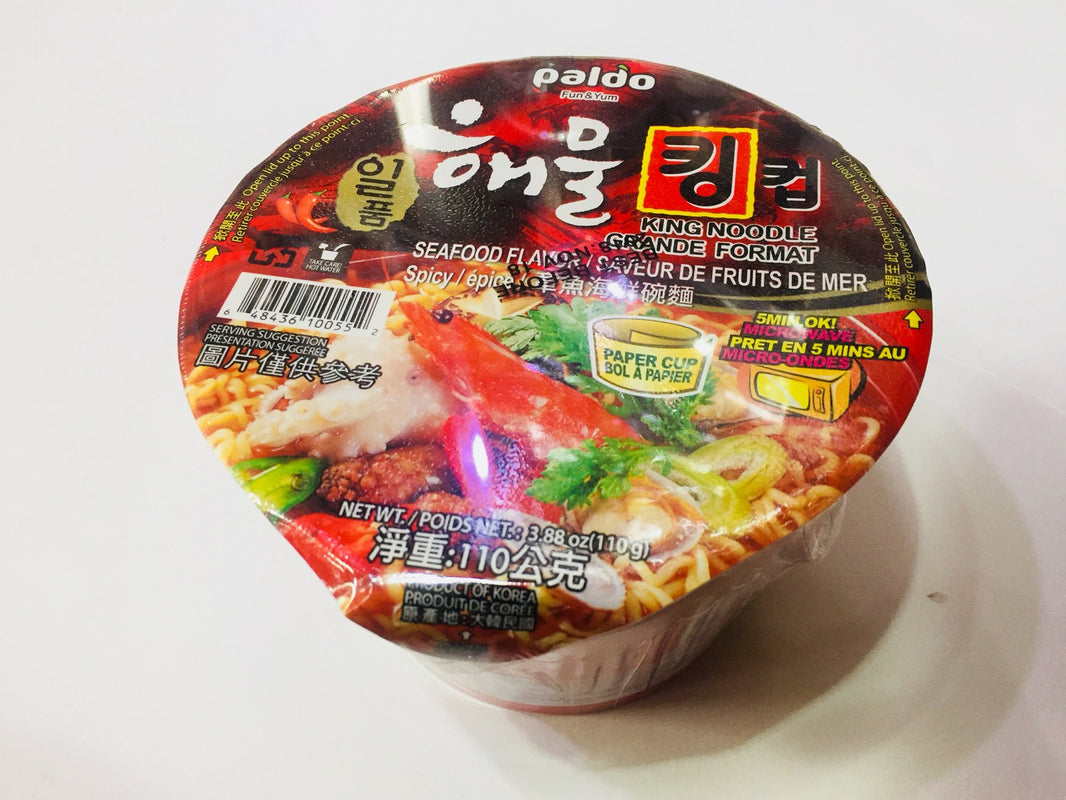 [Paldo] Seafood Ramen King Cup / 팔도 일품 해물 킹컵 (115g)