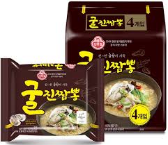 [Ottogi] Jin Jjambbong Oyster / 오뚜기 굴 진짬뽕 (4pks)