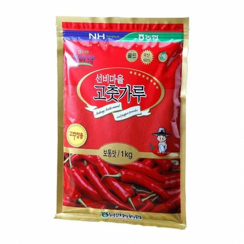 [NH-Namandong] Red Pepper Powder Mild - Coarse / 남안동 농협 선비마을 고춧가루 보통맛 - 김치용