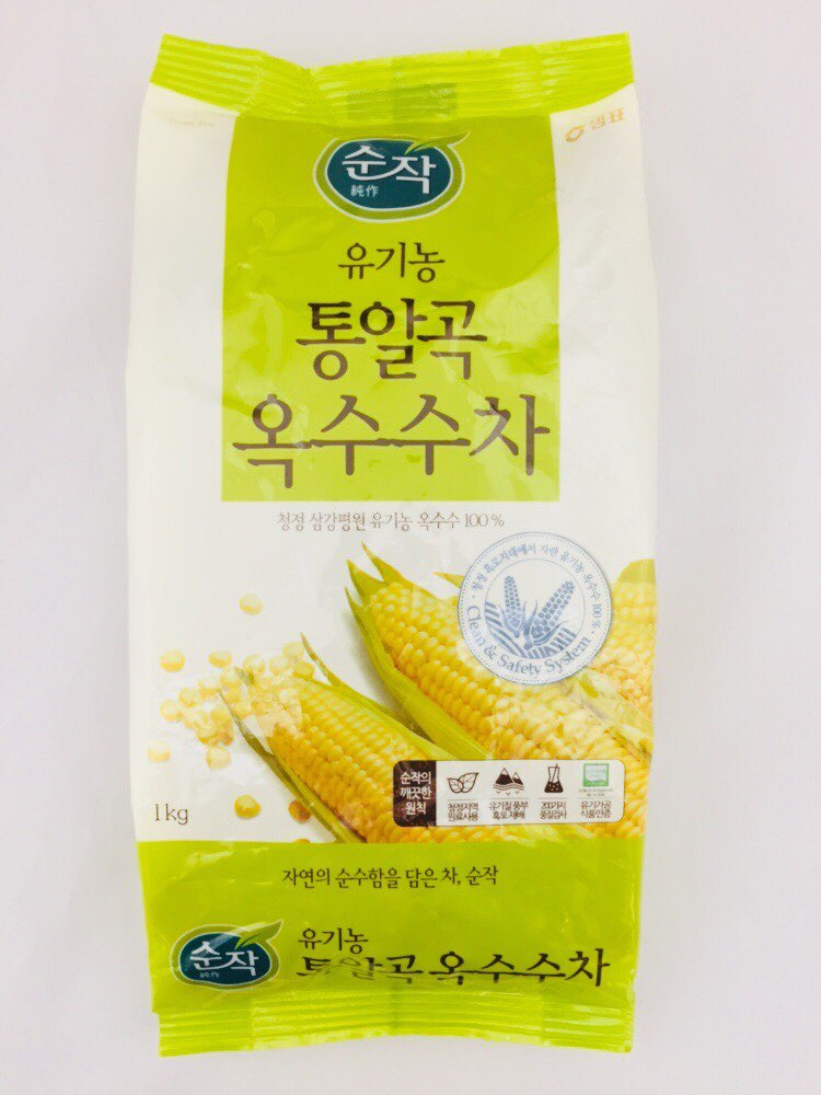 [Sempio] Organic Corn Tea / 샘표 순작 유기농 통알곡 옥수수차 (1kg)