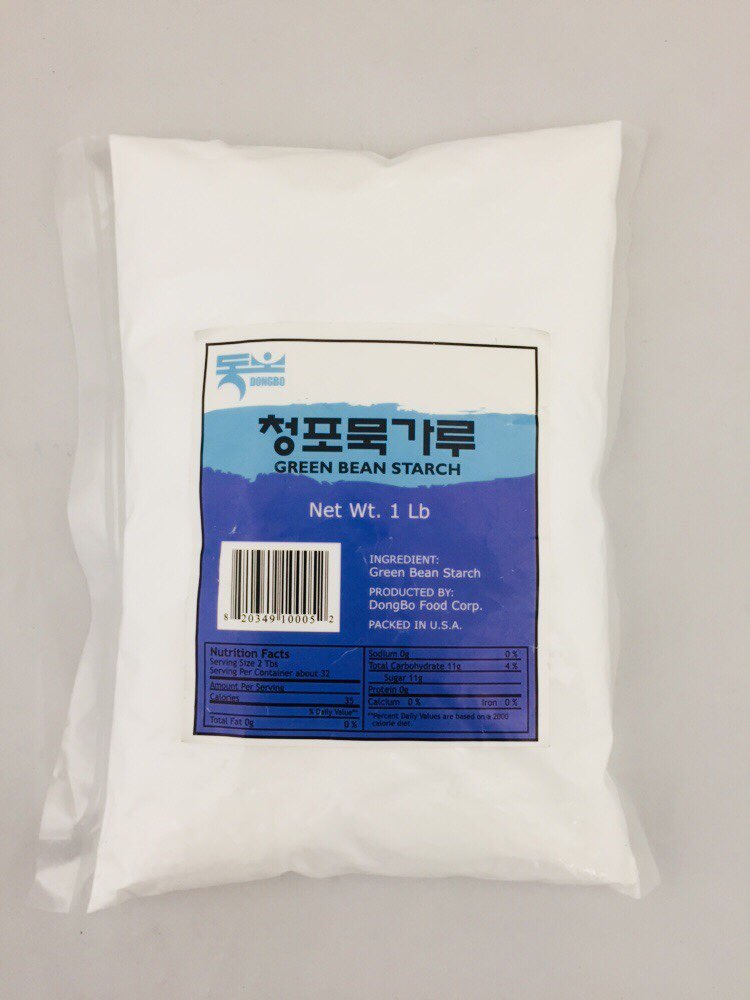 [DPNGBO] GREEN BEAN STARCH 1LB / 동보 청포묵가루 454g